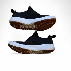 Vans black white trainers comfort slip‎ on